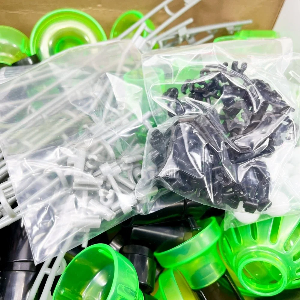 Marble Genius Marble Rails Super Set 170‎ Piece + 27 marbles - Marble Run